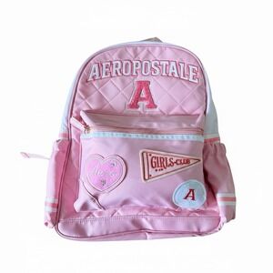 School Backpack for Girls Cute Pink Daypack for Kids Travel Aeropostale Bag